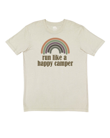 Retro Rainbow Run Like a Happy Camper