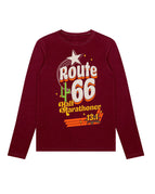 Maroon Heather Long Sleeve