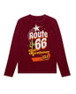 Maroon Heather Long Sleeve