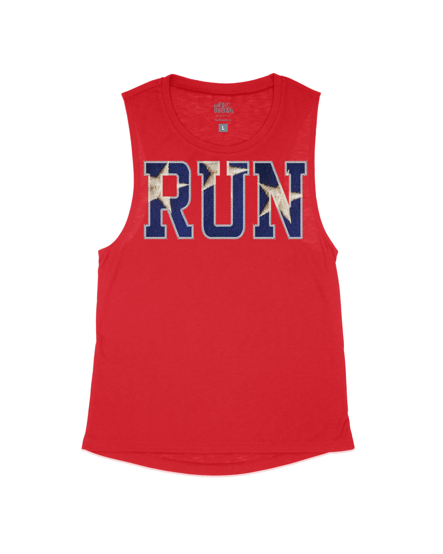 RUN 3 White Stars Flag