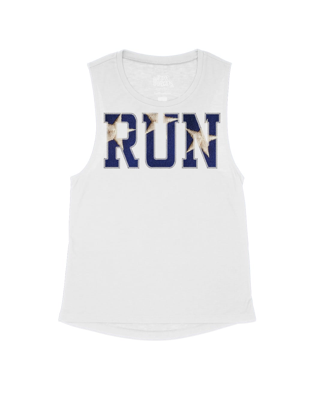 RUN 3 White Stars Flag