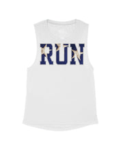 RUN 3 White Stars Flag