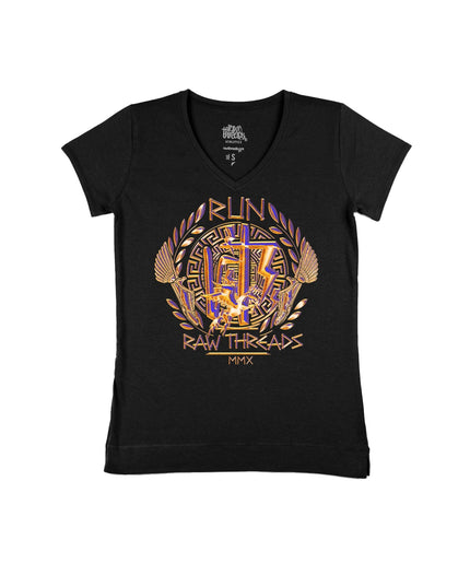 Run Ancient Greece Raw Threads Logo