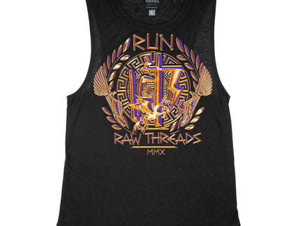 Run Ancient Greece Raw Threads Logo