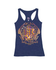 Heather Navy Racerback