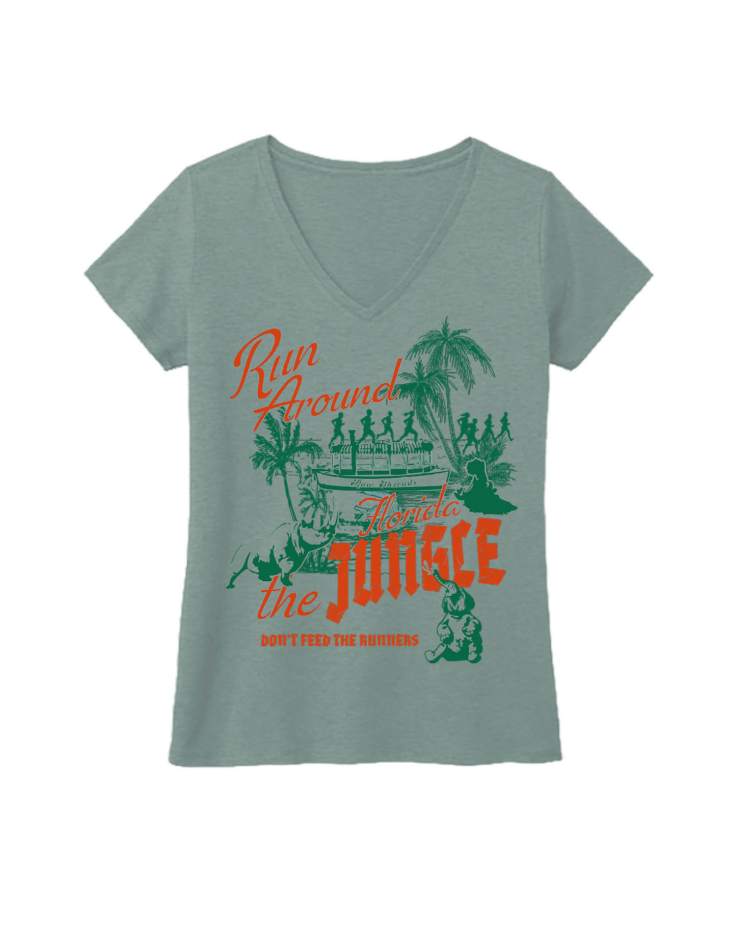 Run around the Jungle - don't feed the runners