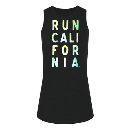 Run California Watercolor