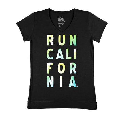 Run California Watercolor