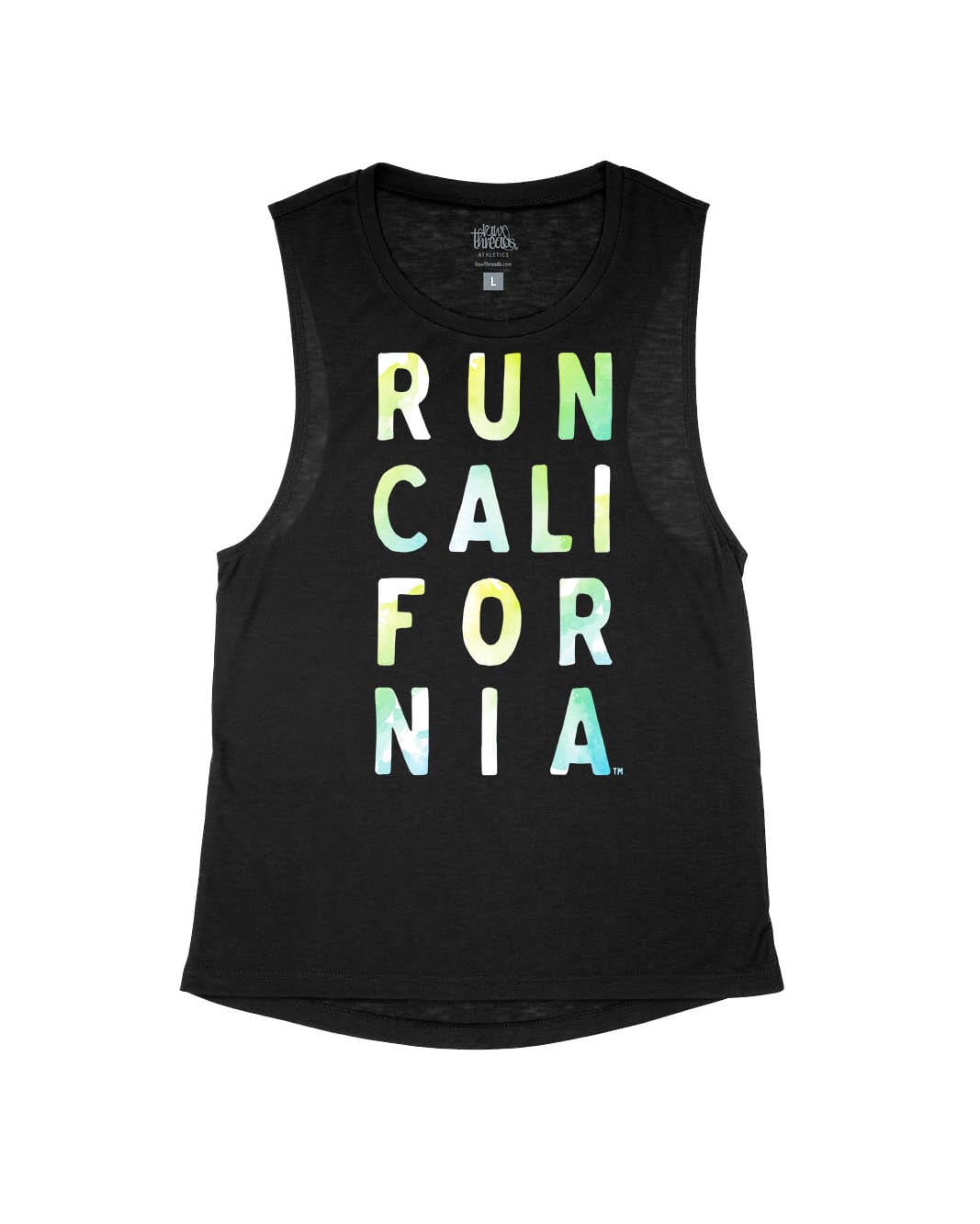 Run California Watercolor