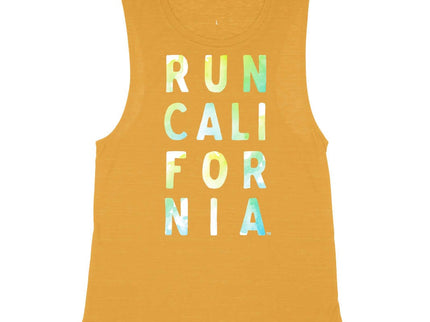 Run California Watercolor