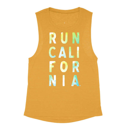 Run California Watercolor