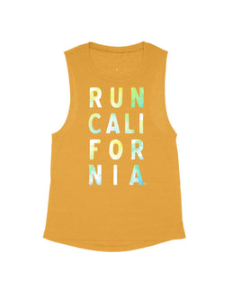 Golden Flowy Tank / XS