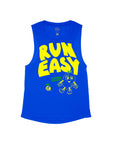 Royal Blue Flowy Tank