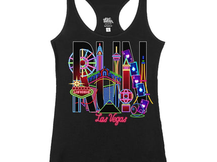 Run Las Vegas Skyline Neon Lights