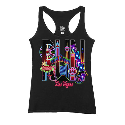 Run Las Vegas Skyline Neon Lights