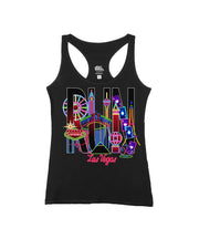 Run Las Vegas Skyline Neon Lights