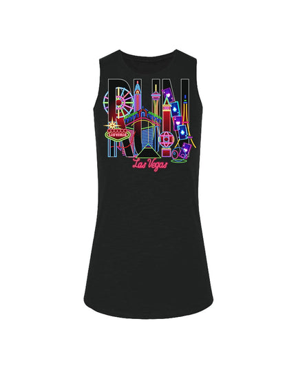 Run Las Vegas Skyline Neon Lights