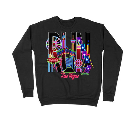 Run Las Vegas Skyline Neon Lights