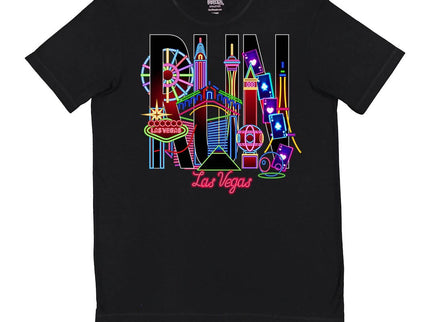 Run Las Vegas Skyline Neon Lights