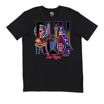 Run Las Vegas Skyline Neon Lights