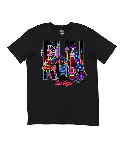 Run Las Vegas Skyline Neon Lights