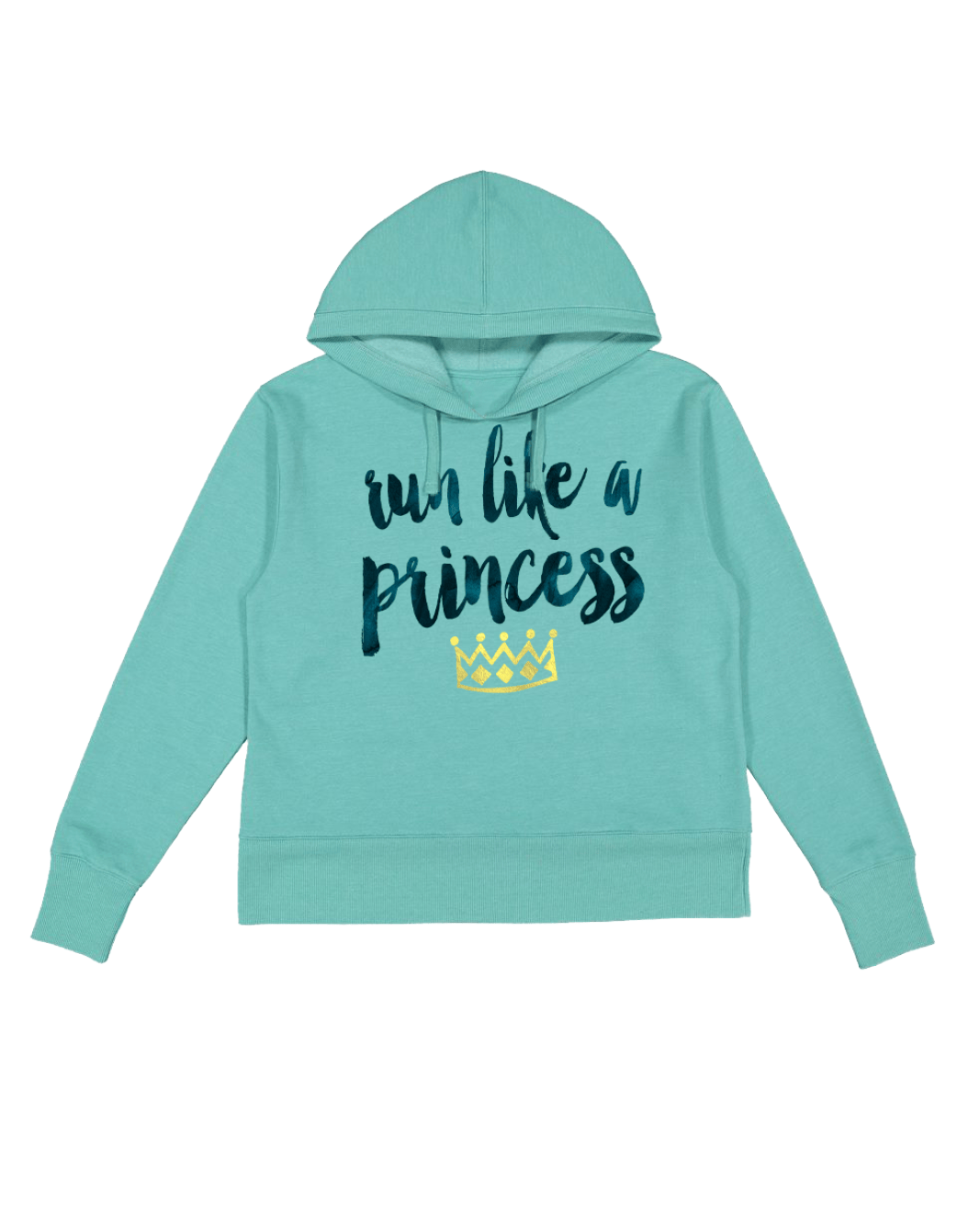 Run like a Princess (blue ink)