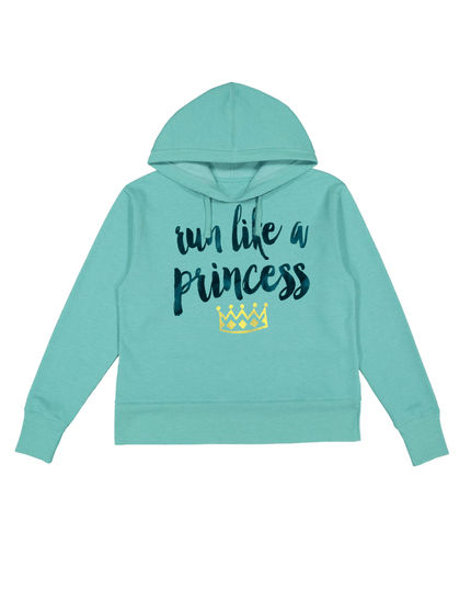 Run like a Princess (blue ink)