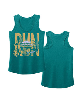 Teal Ribbed Tank / XS