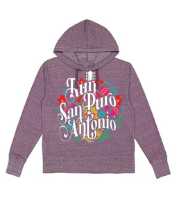 Plum Heather Hoodie / S