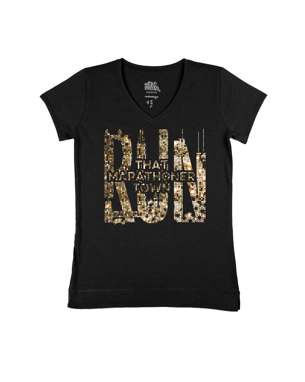 Run that Marathoner Town Chicago Skyline