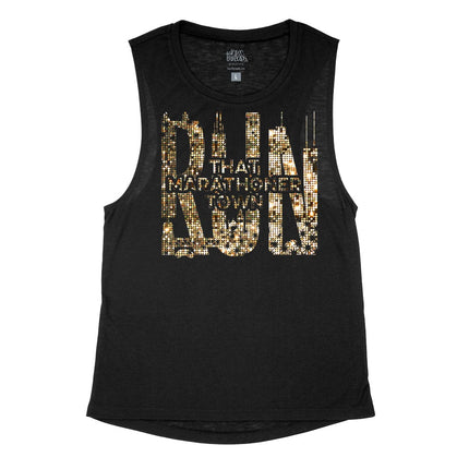 Run that Marathoner Town Chicago Skyline