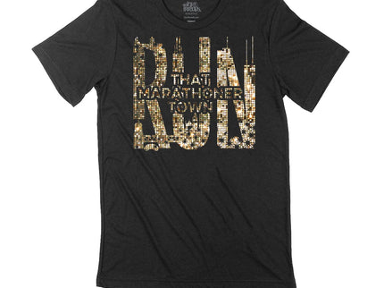 Run that Marathoner Town Chicago Skyline