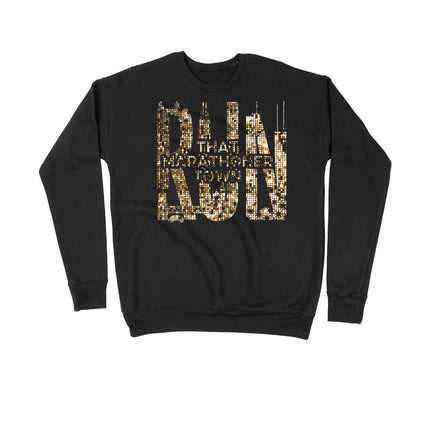 Run that Marathoner Town Chicago Skyline