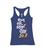 Heather Navy Racerback