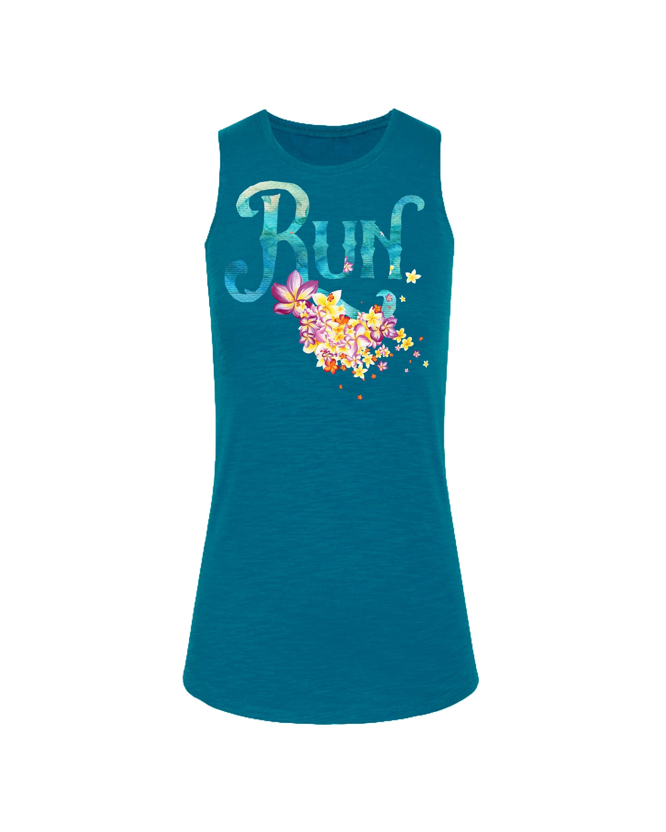 Run Tropical Flowers