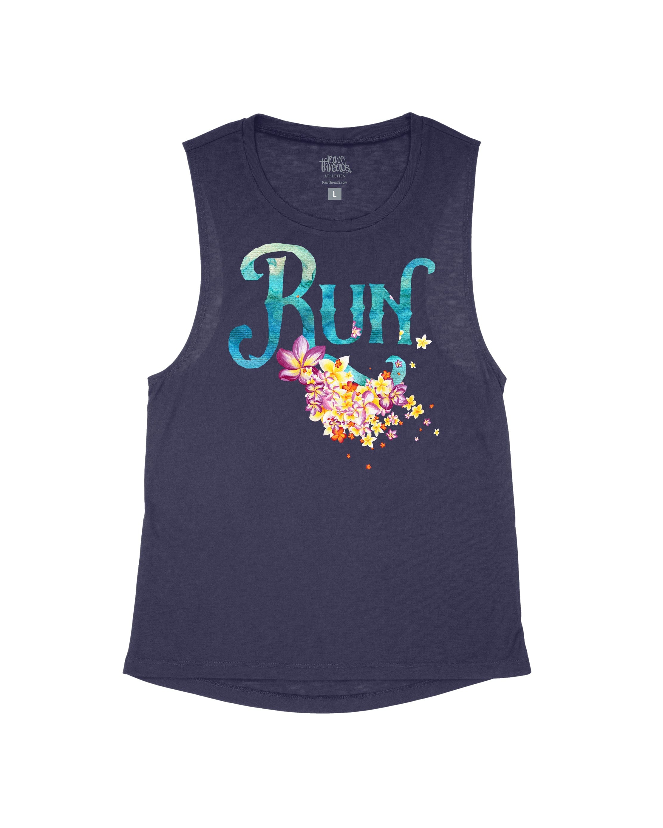 Run Tropical Flowers