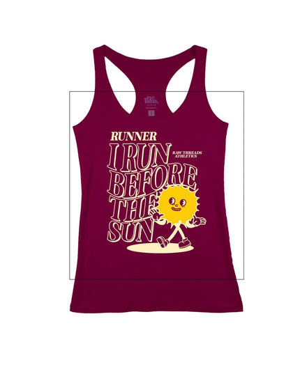 Runner. I Run Before The Sun.