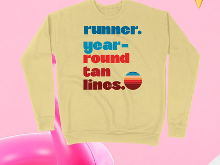 Runner. Year Round Tan Lines.