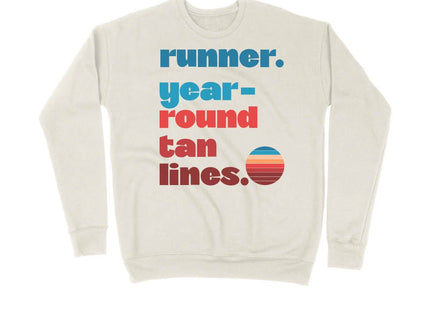 Runner. Year Round Tan Lines.