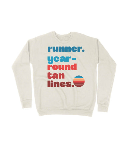 Runner. Year Round Tan Lines.