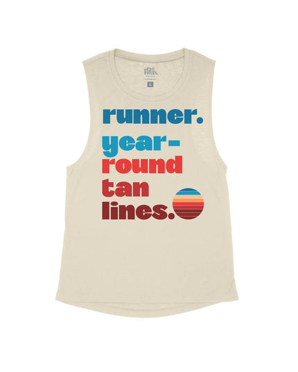 Runner. Year Round Tan Lines.