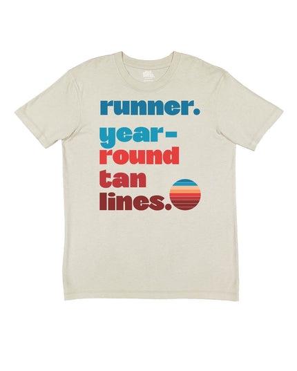 Runner. Year Round Tan Lines.