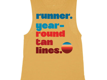 Runner. Year Round Tan Lines.