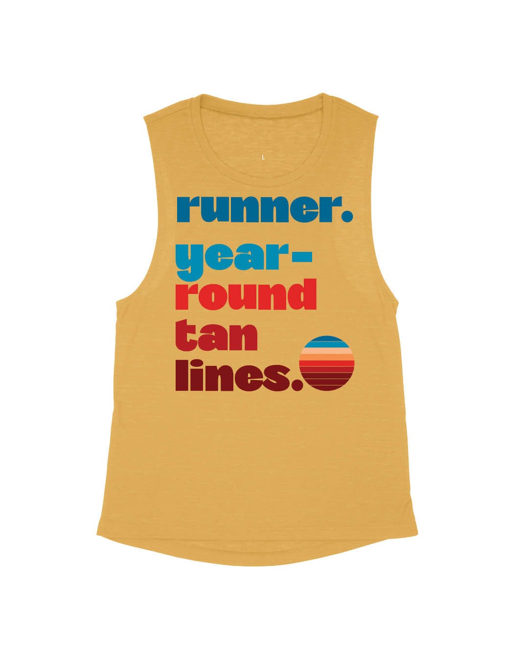 Runner. Year Round Tan Lines.