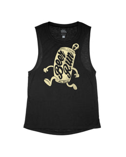 Black Flowy Tank / XS