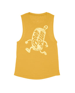 Golden Flowy Tank / XS
