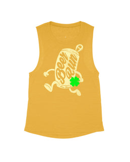 Golden Flowy Tank / XS
