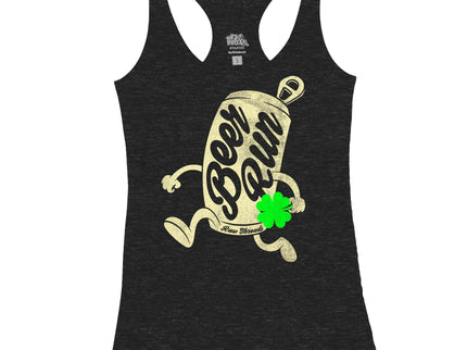 Running Beer Can with Shamrock