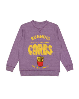 Plum Heather Pullover / S