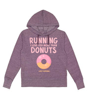 Running I love you more than donuts (just kidding)